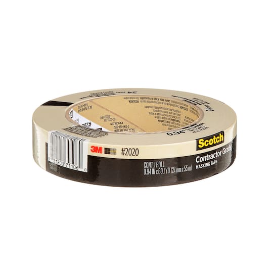 3M® 1" Masking Tape, 6 Rolls in White | 1" x 60yds | Michaels®